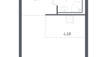 Студия, 26&nbsp;м²