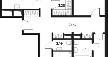 4-к. квартира, 110&nbsp;м²