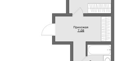1-к. квартира, 41 м²