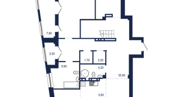 4-к. квартира, 182&nbsp;м²