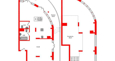 Студия, 164&nbsp;м²