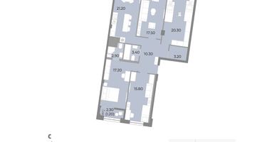 4-к. квартира, 113&nbsp;м²