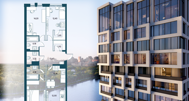 3-к. квартира, 93&nbsp;м²