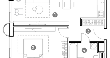 2-к. квартира, 48 м²