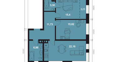 3-к. квартира, 75&nbsp;м²