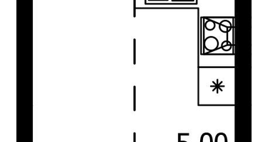 Студия, 23&nbsp;м²