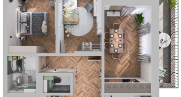 2-к. квартира, 71 м²