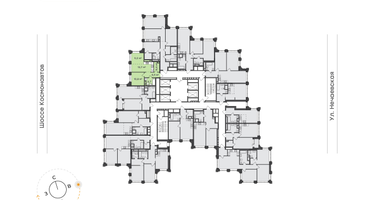 1-к. квартира, 45 м²