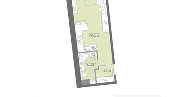 Студия, 26&nbsp;м²