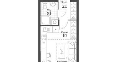 Студия, 20&nbsp;м²