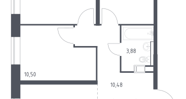 3-к. квартира, 61&nbsp;м²