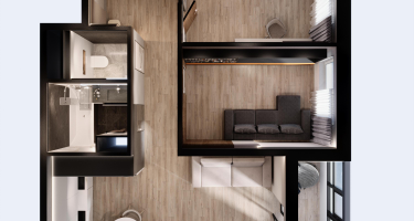 3-к. квартира, 65 м²