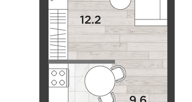 Студия, 29 м²