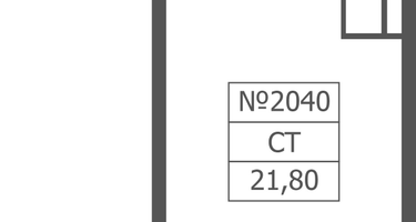 Студия, 21&nbsp;м²