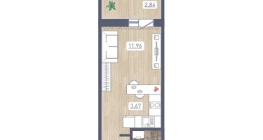 Студия, 23&nbsp;м²