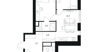 Студия, 71&nbsp;м²