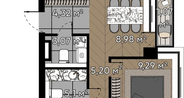 5-к. квартира, 97&nbsp;м²