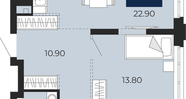 3-к. квартира, 84&nbsp;м²