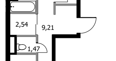 2-к. квартира, 66&nbsp;м²