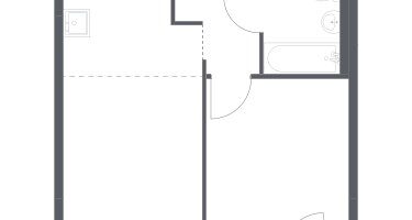 Студия, 38&nbsp;м²
