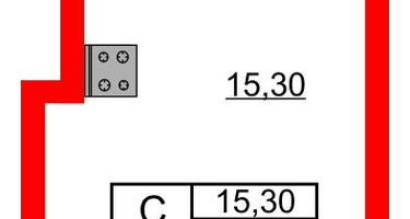 Студия, 21&nbsp;м²