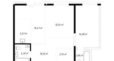 3-к. квартира, 67 м²