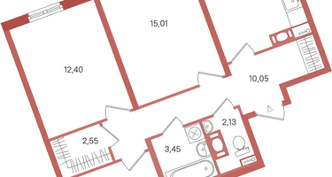 3-к. квартира, 74&nbsp;м²