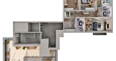 3-к. квартира, 127&nbsp;м²