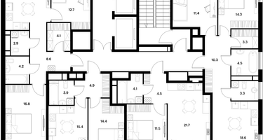 Студия, 30&nbsp;м²