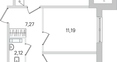 2-к. квартира, 52&nbsp;м²