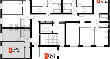 1-к. квартира, 41&nbsp;м²