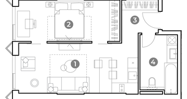 2-к. квартира, 46&nbsp;м²