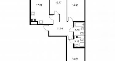 Студия, 81&nbsp;м²