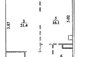 1-к. квартира, 62&nbsp;м²