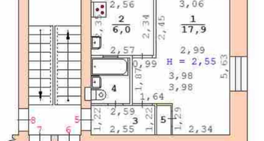 1-к. квартира, 31&nbsp;м²
