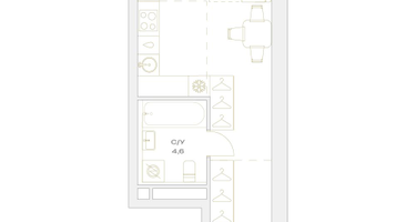 Студия, 30&nbsp;м²