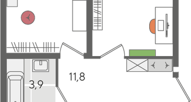 3-к. квартира, 101&nbsp;м²