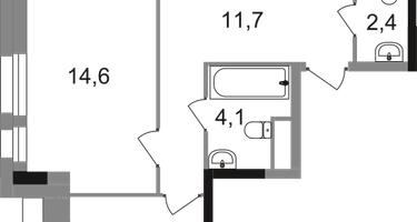 3-к. квартира, 94 м²