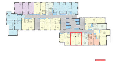 2-к. квартира, 45&nbsp;м²
