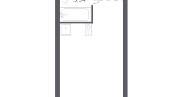 Студия, 22&nbsp;м²
