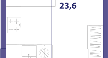 Студия, 31&nbsp;м²