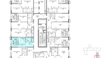 Студия, 27 м²