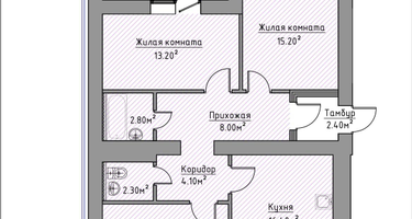 3-к. квартира, 88&nbsp;м²