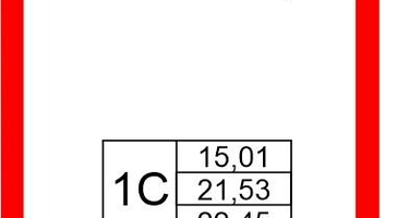 Студия, 21&nbsp;м²
