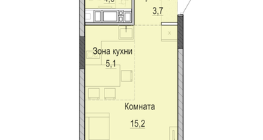 Студия, 27&nbsp;м²