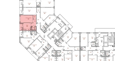 1-к. квартира, 37&nbsp;м²