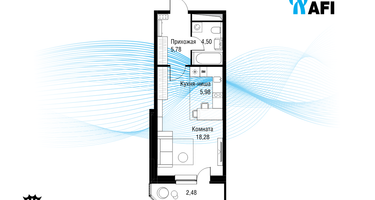 Студия, 37&nbsp;м²