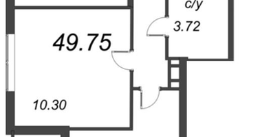 2-к. квартира, 49&nbsp;м²