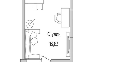 Студия , 31&nbsp;м²