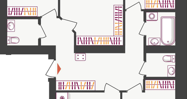 4-к. квартира, 97&nbsp;м²